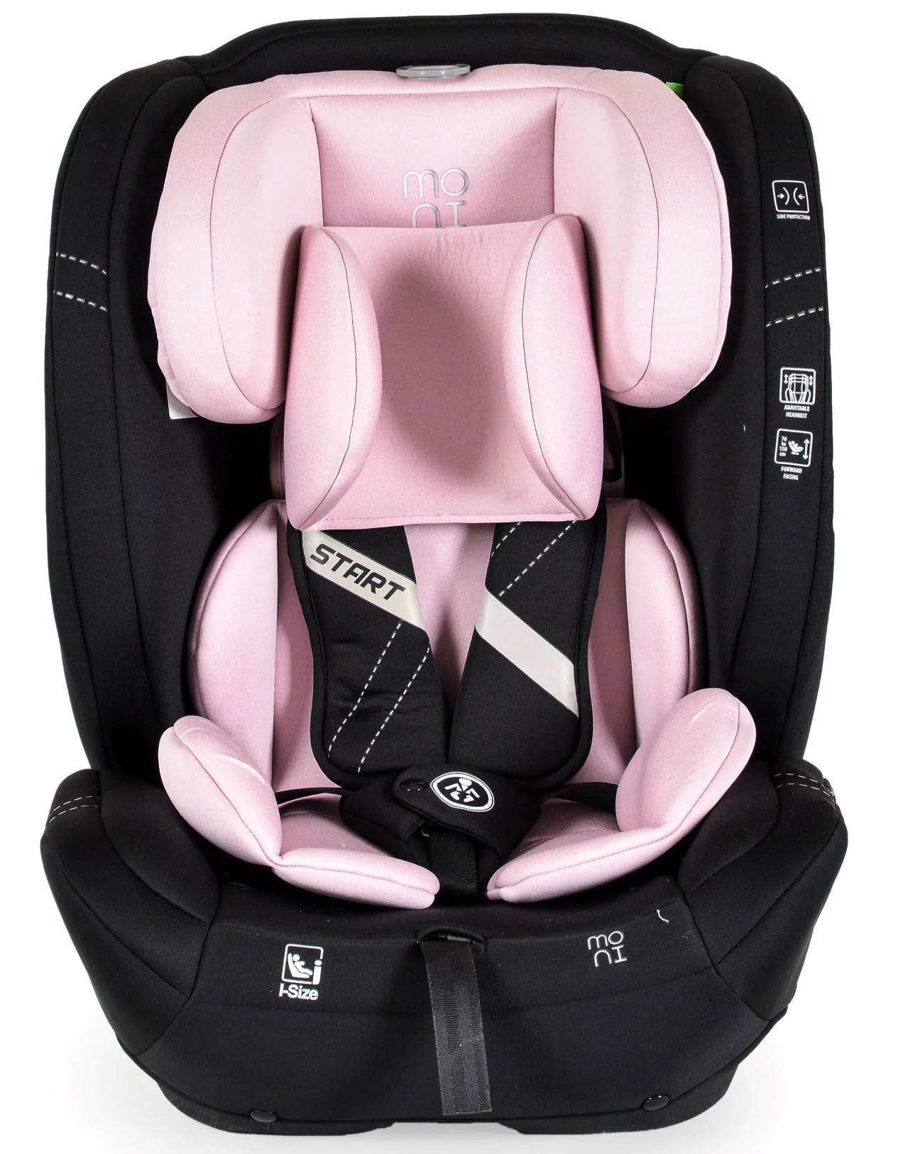 Scaun auto Moni Start, 9-36 kg Roz foto