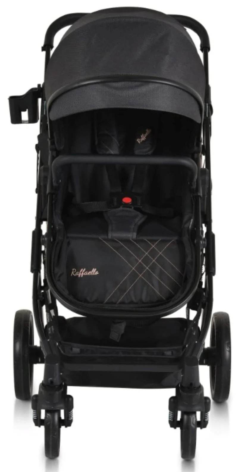 Carucior transformabil 2 in 1 Moni Rafaello Negru foto