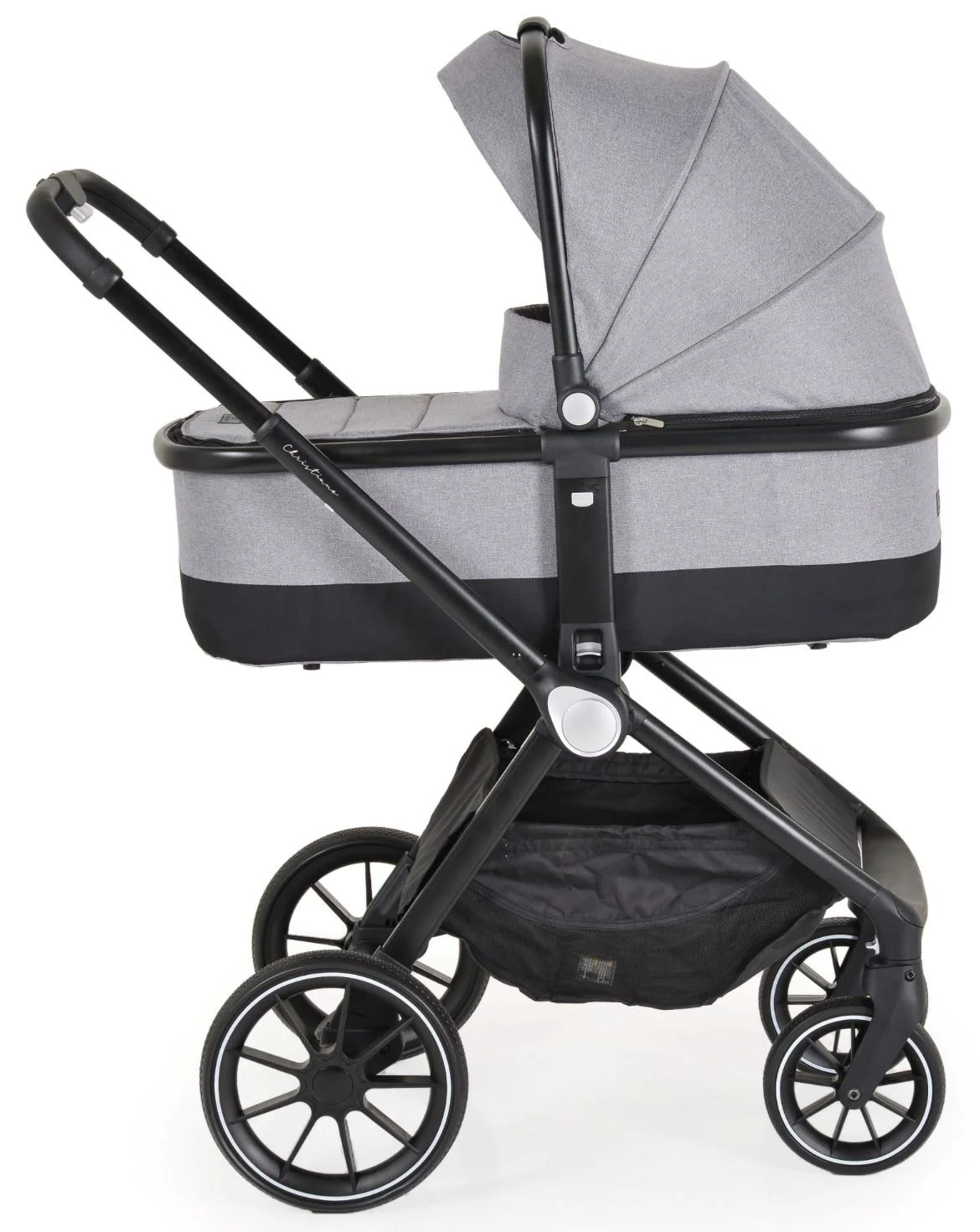 Carucior 3 in 1 Moni Christiano Gri foto