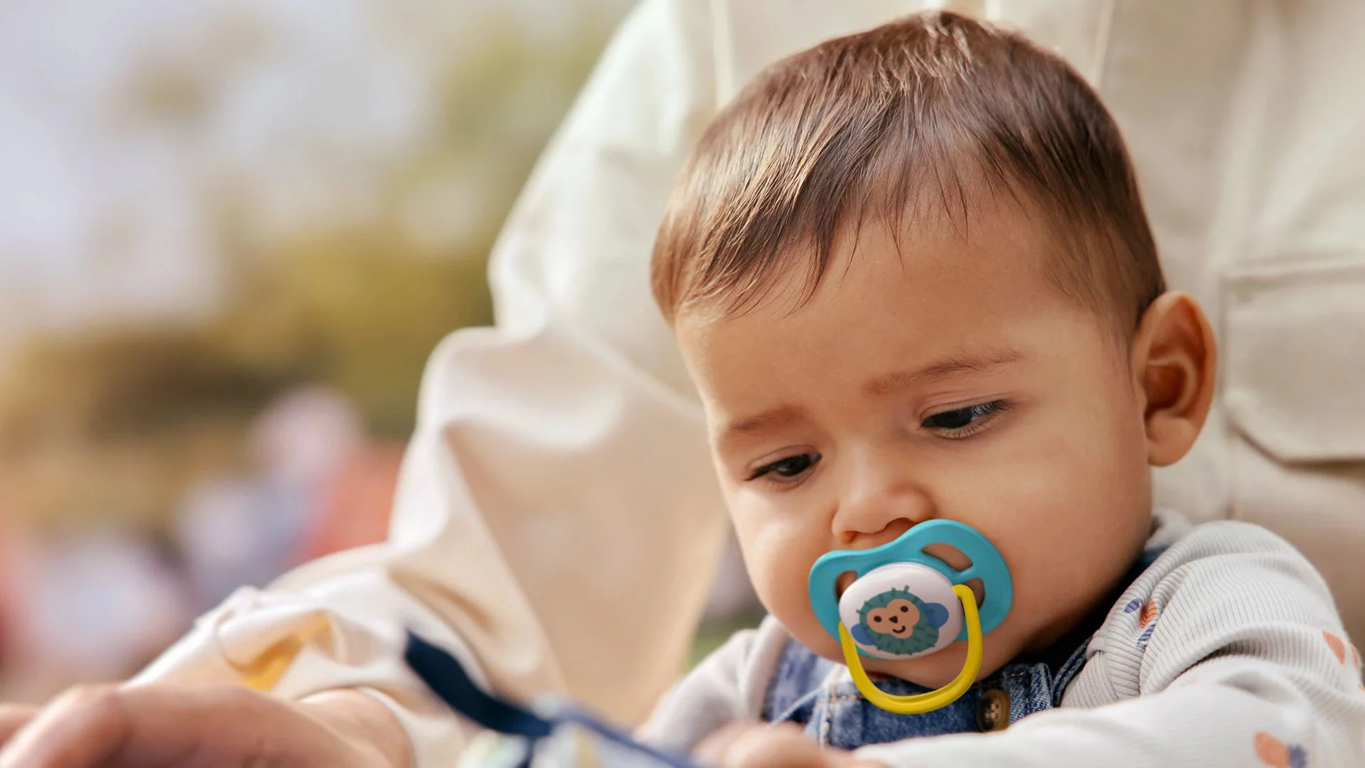Suzete din silicon Philips Avent Ultra Air Happy Maimutica (6-18 luni), 2 buc. foto