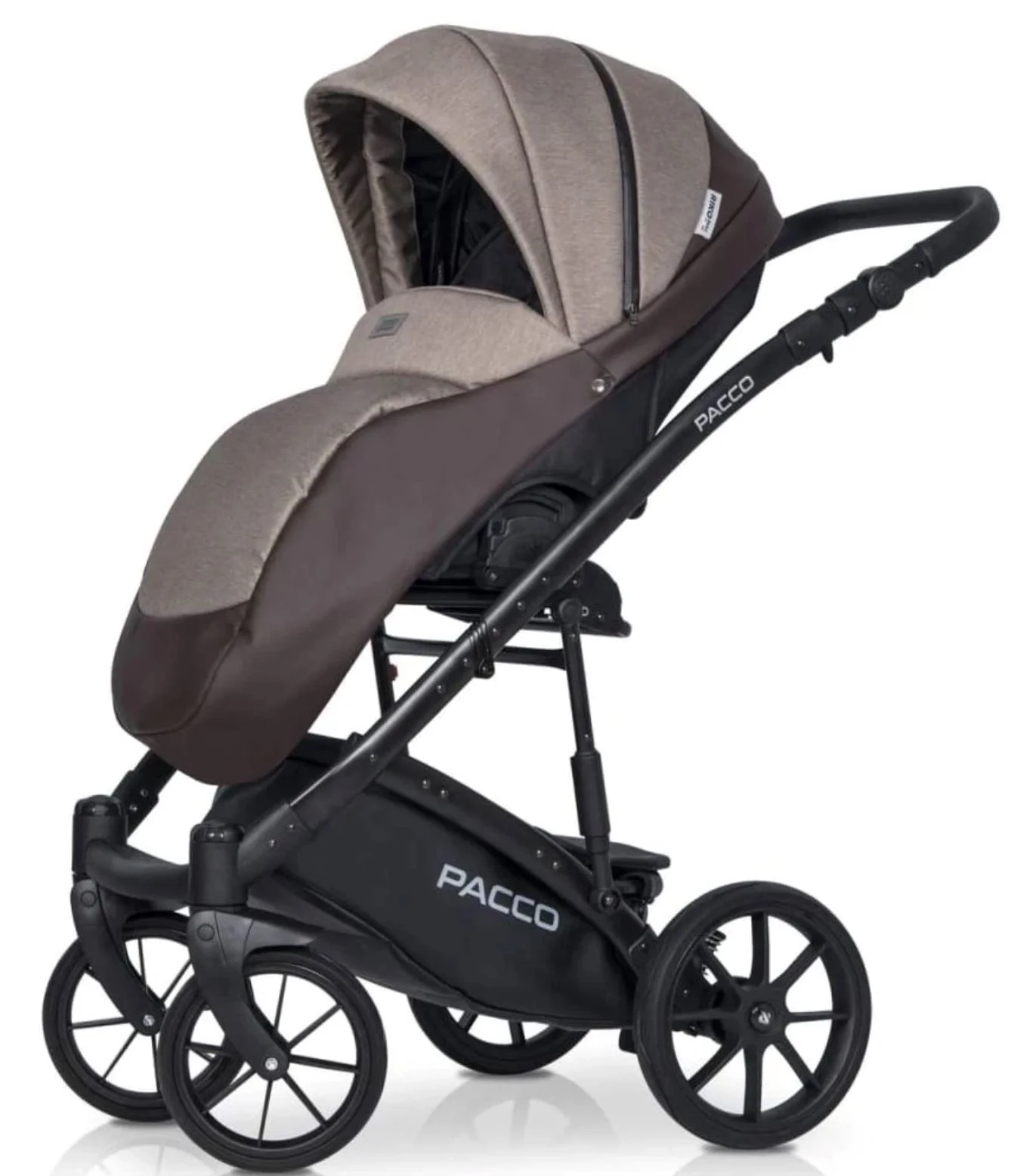 Коляска 2 в 1 Riko Basic Pacco 07 Mocca foto