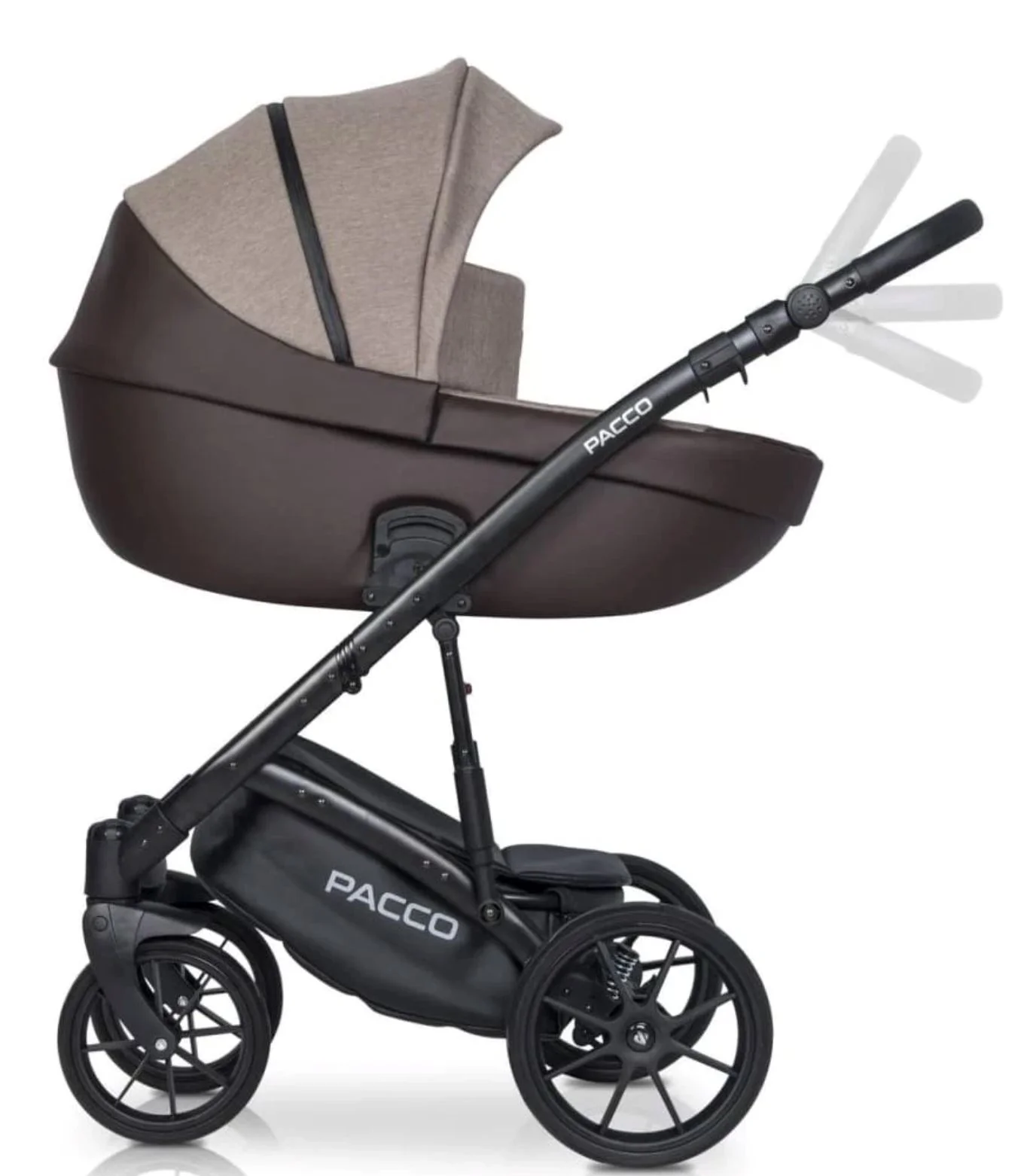 Коляска 2 в 1 Riko Basic Pacco 07 Mocca foto