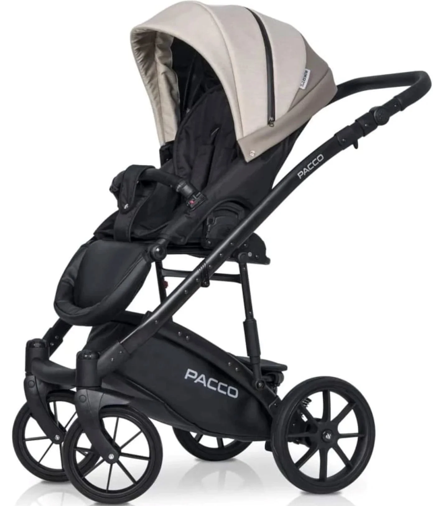 Carucior 2 in 1 Riko Basic Pacco 06 Latte foto