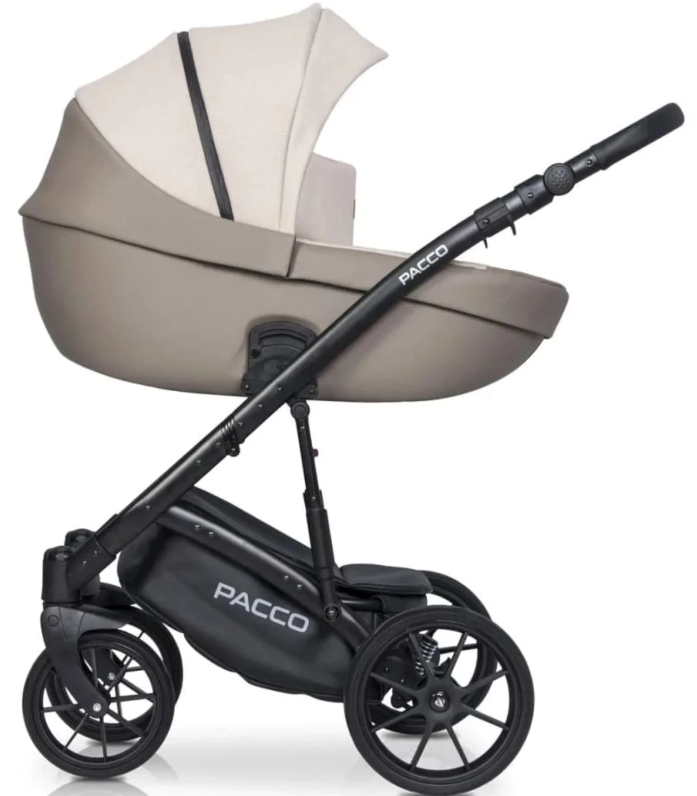 Carucior 2 in 1 Riko Basic Pacco 06 Latte foto