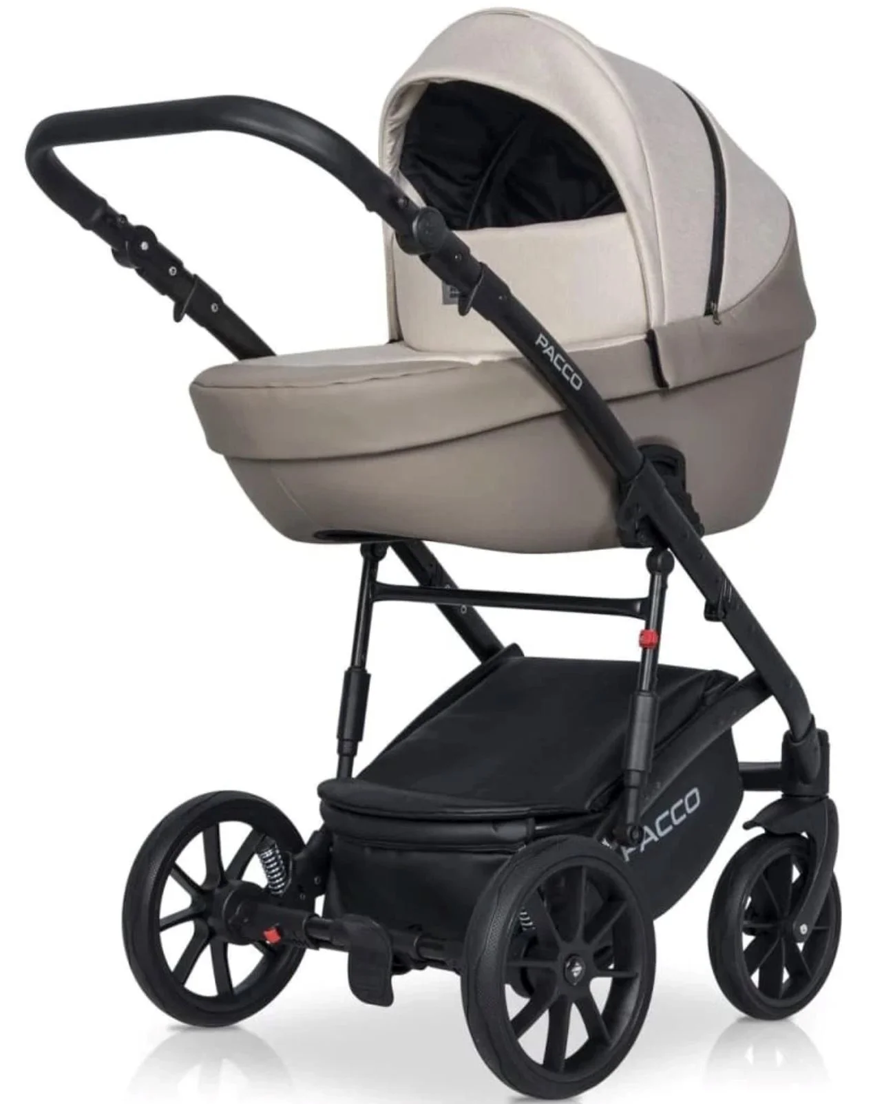 Carucior 2 in 1 Riko Basic Pacco 06 Latte foto