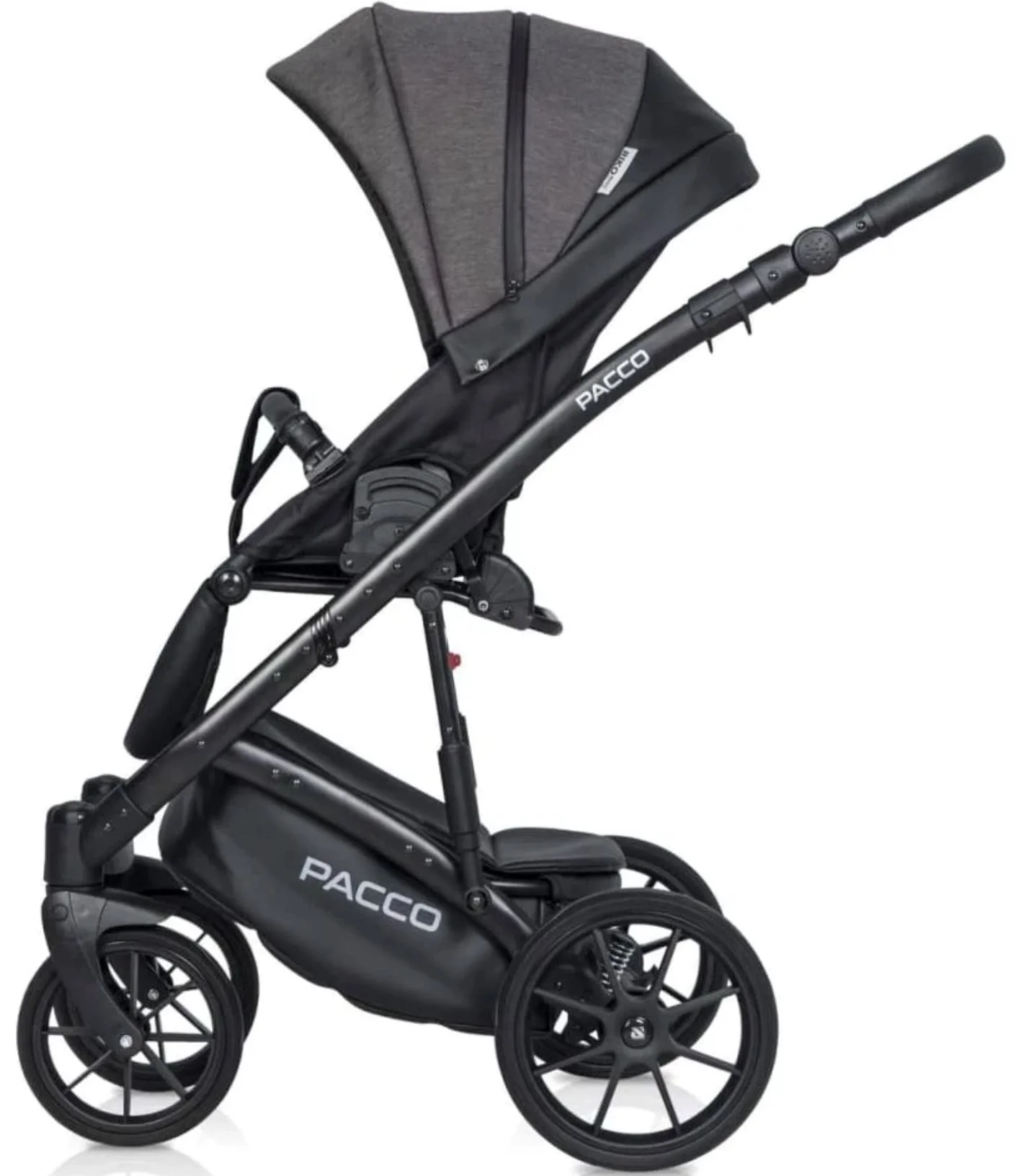 Carucior 2 in 1 Riko Basic Pacco 04 Carbon foto