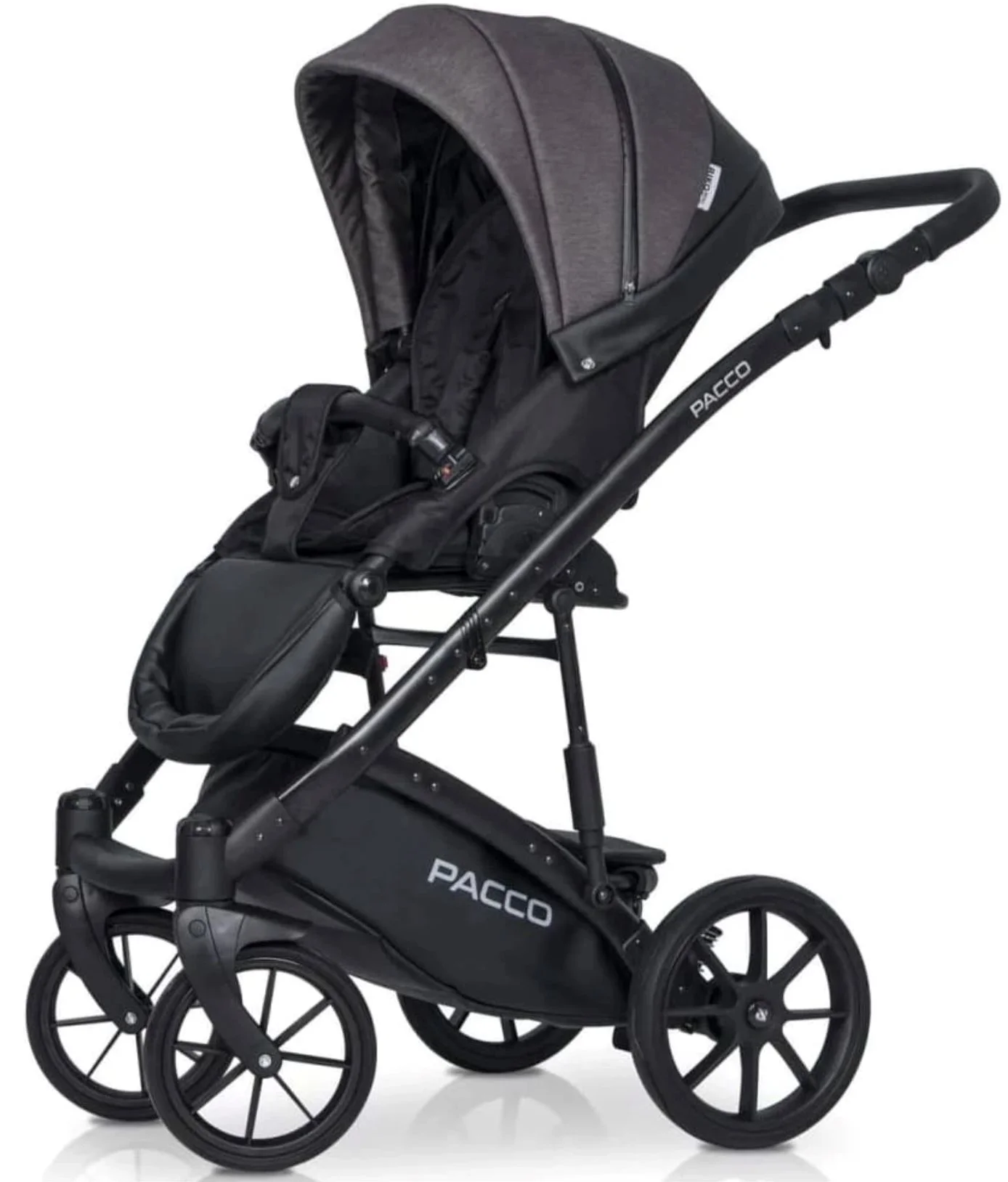 Carucior 2 in 1 Riko Basic Pacco 04 Carbon foto