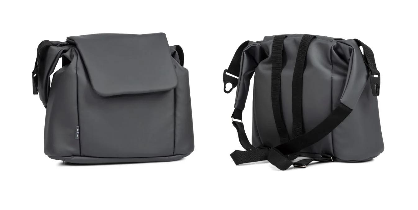Carucior 2 in 1 Tutis Mio Plus Leather Gri foto