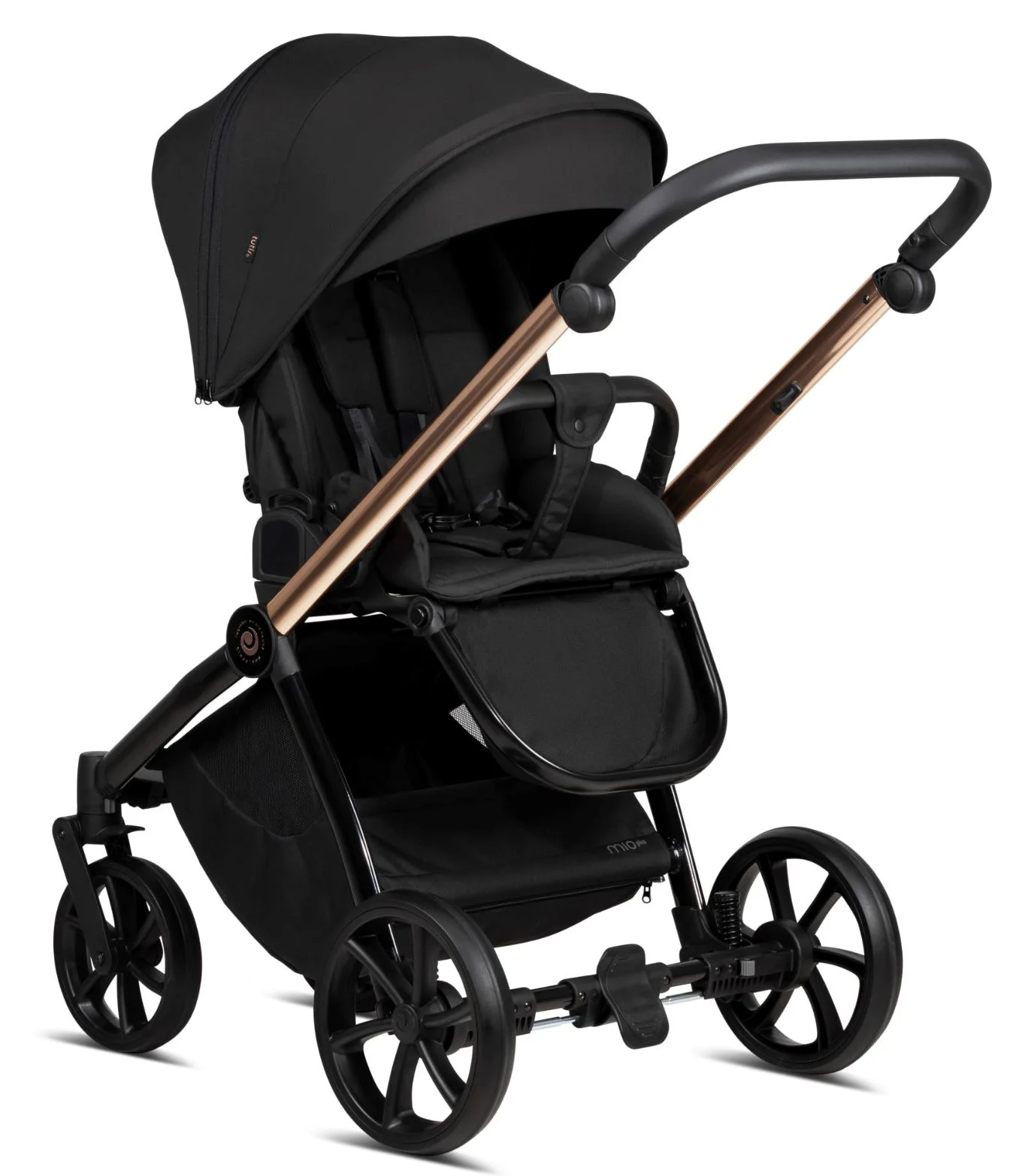 Carucior 2 in 1 Tutis Mio Plus Roz-auriu foto