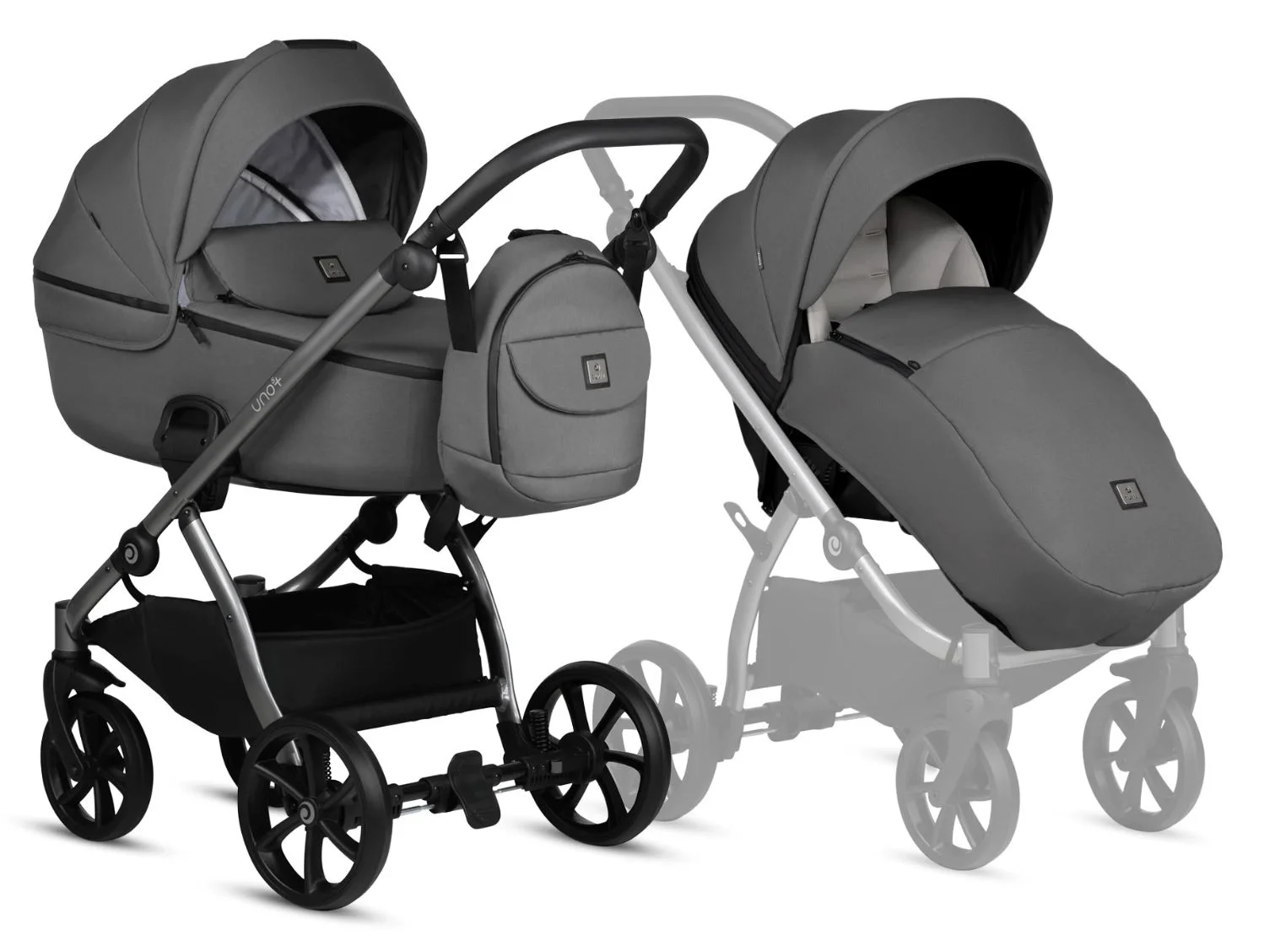Carucior 2 in 1 Tutis Uno 5 + Canella foto