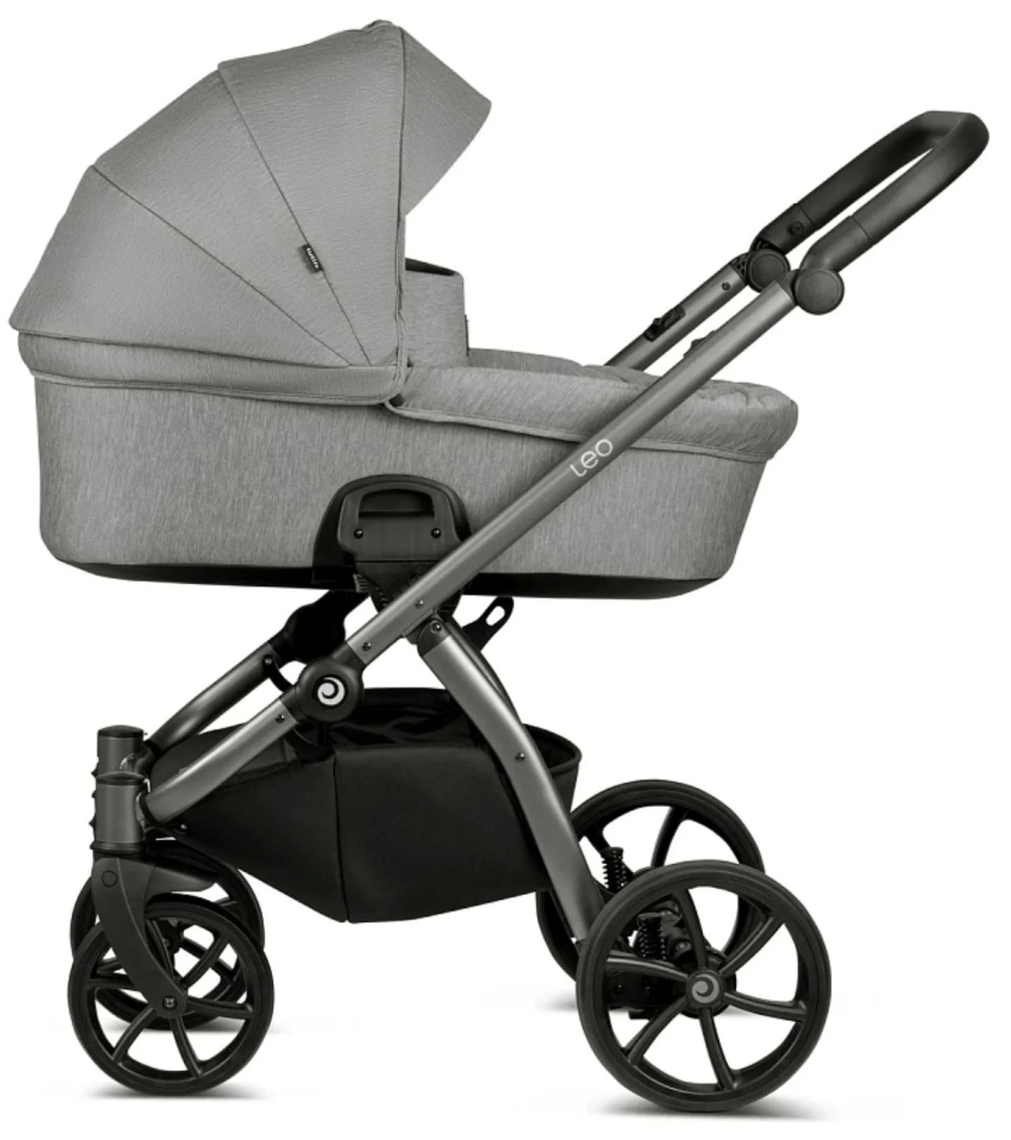 Carucior 2 in 1 Tutis Leo Gri foto