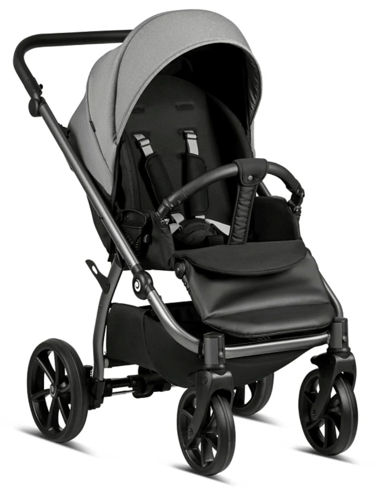 Carucior 2 in 1 Tutis Leo Gri foto