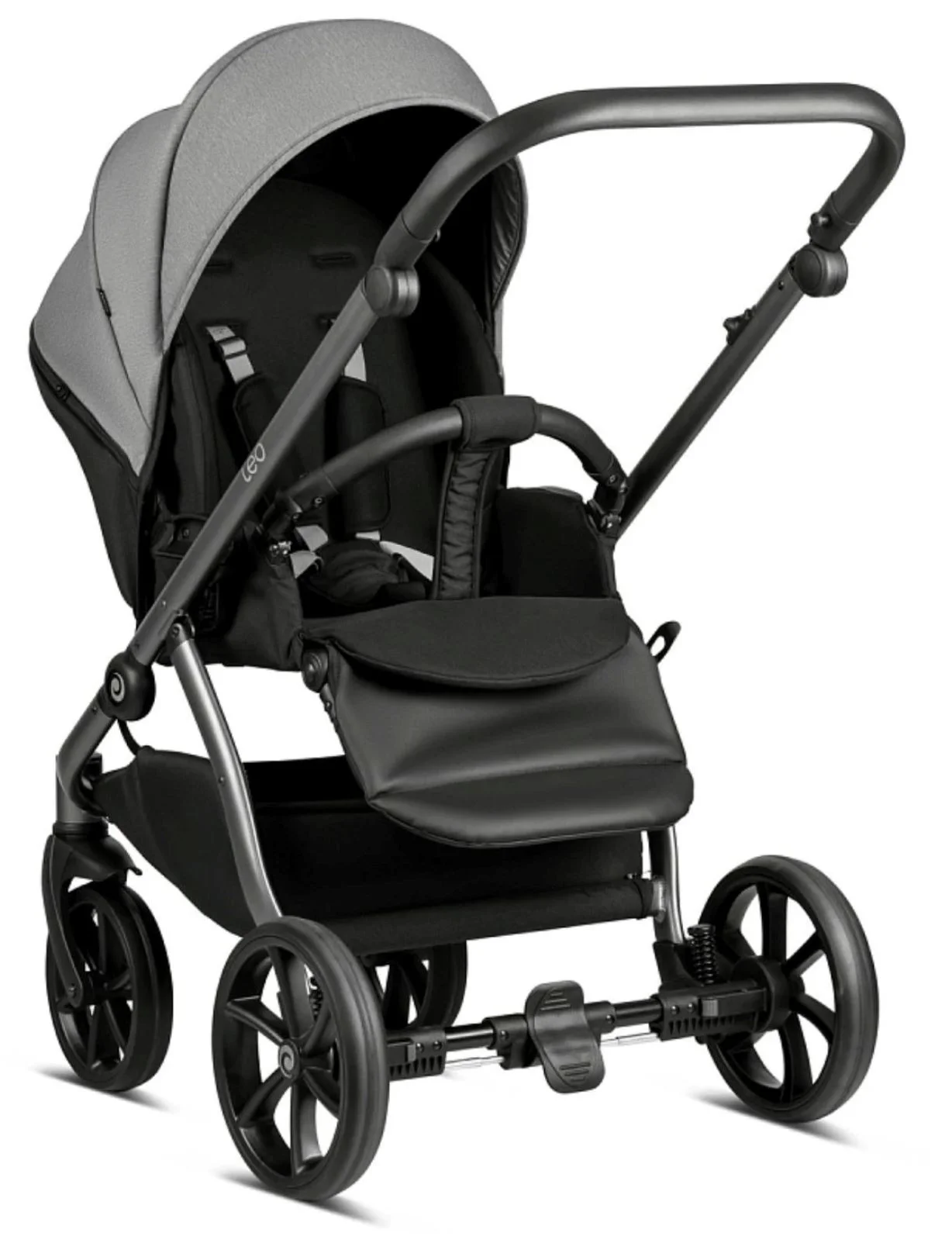 Carucior 2 in 1 Tutis Leo Gri foto