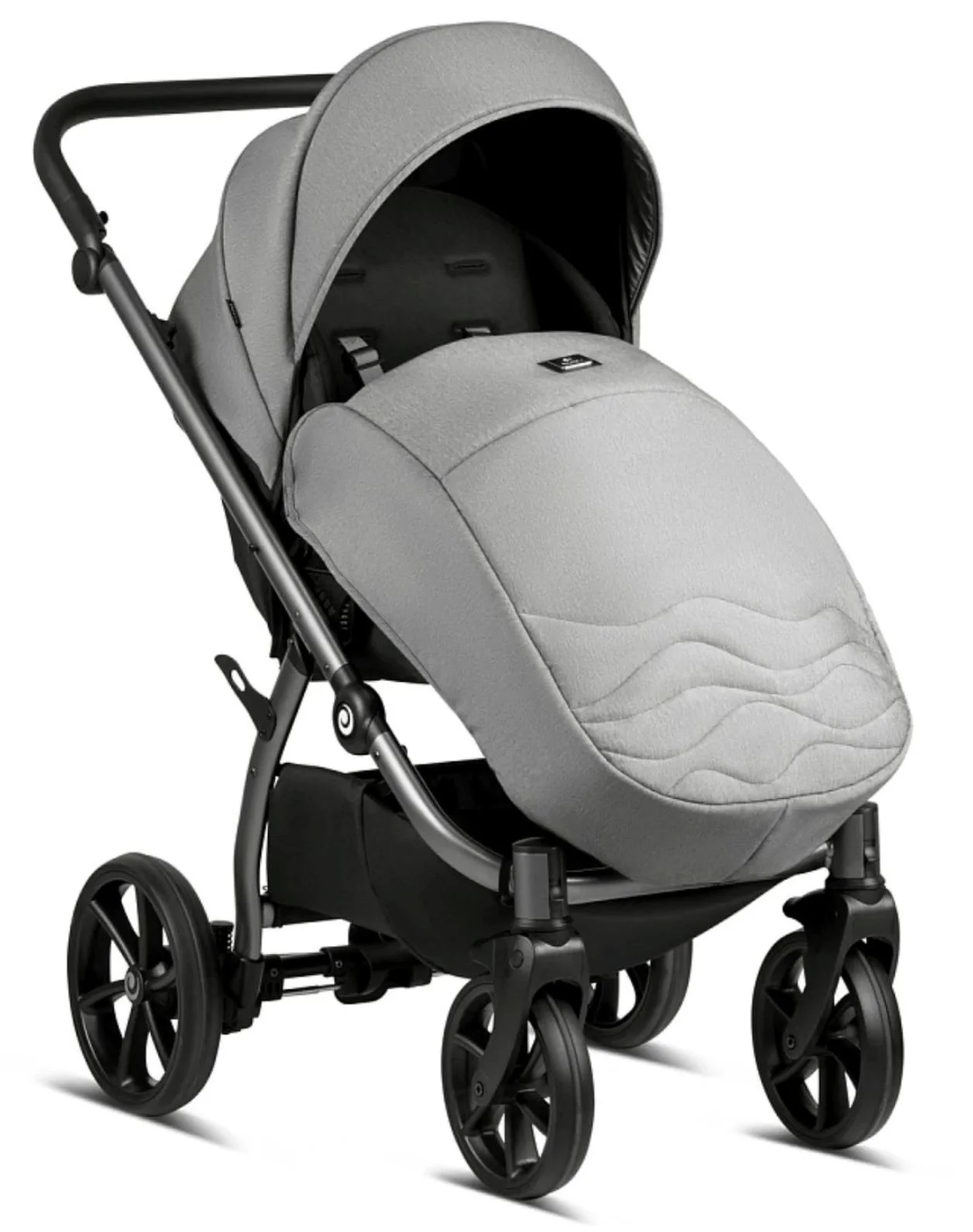 Carucior 2 in 1 Tutis Leo Gri foto