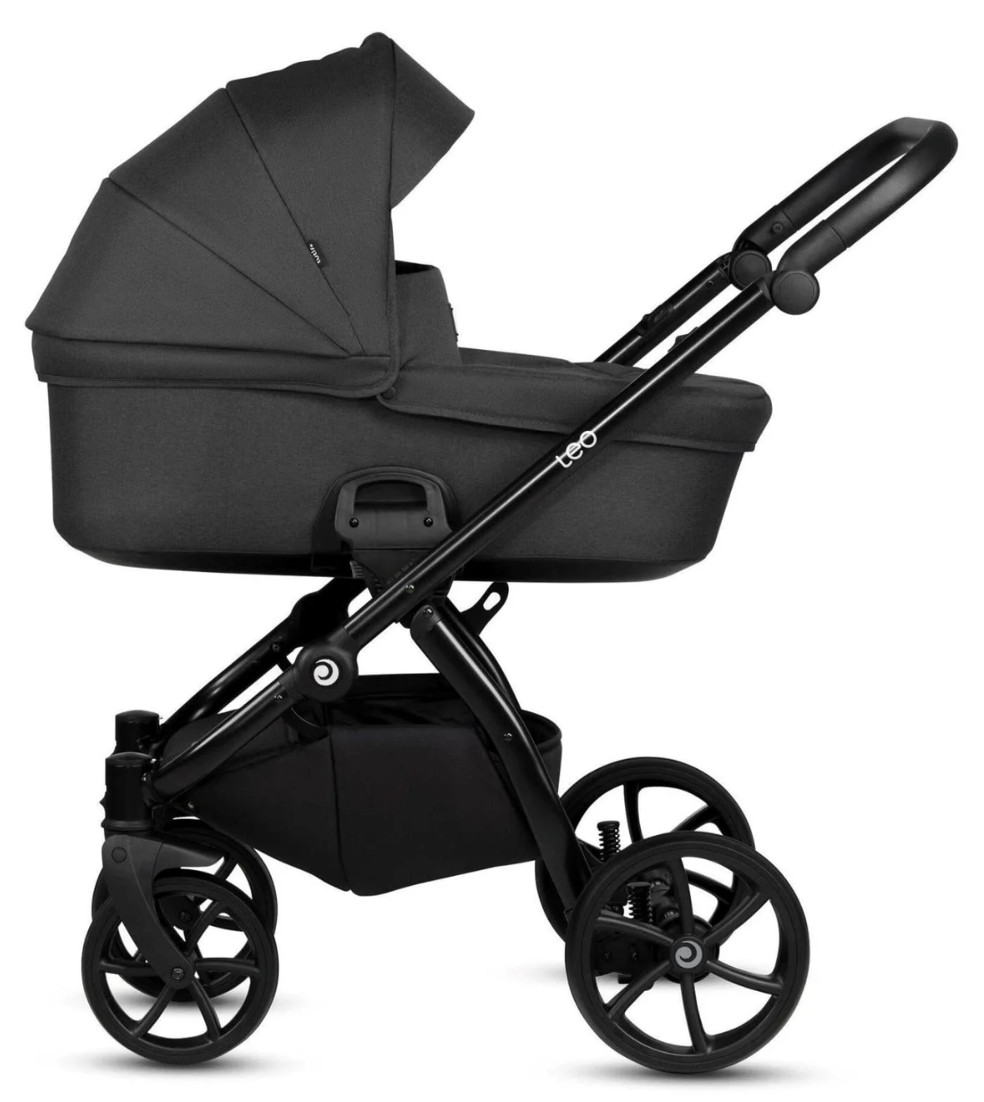 Carucior 2 in 1 Tutis Leo Negru foto