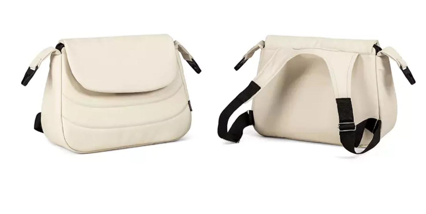 Carucior 2 in 1 Tutis Viva 4 Leather Vanilla foto
