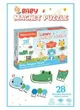 Магнитный пазл Fisher-Price Зверята foto
