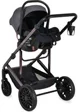 Carucior 3 in 1 Moni All Road Gri foto