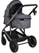 Carucior 3 in 1 Moni All Road Gri foto