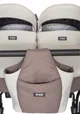 Carucior pentru gemeni 2 in 1 Riko Basic Saxo 03 Latte foto