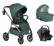 Carucior 3 in 1 Moni Unique Pine Verde foto
