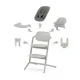 Scaun de masa 4 in 1 Cybex Lemo Suede Grey foto