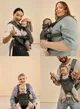 Анатомический мультифункциональный рюкзак-кенгуру BabyBjorn Harmony Dark Green, 3D Mesh foto