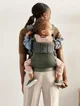 Анатомический мультифункциональный рюкзак-кенгуру BabyBjorn Harmony Dark Green, 3D Mesh foto