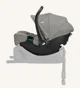 Автокресло Joie i-Snug 2 Quartz, с рождения до роста 75 см foto