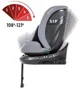 Scaun auto Coletto Isofix Izzy Black, 0-36 kg Negru foto