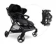 Carucior de plimbare pentru gemeni Hauck Swift X Duo Negru foto