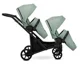 Carucior pentru gemeni 2 in 1 Kunert Brav Duo Eco Menta foto