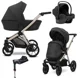 Carucior 2 in 1 Kunert Brav Negru foto