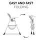 Scaun de masa Hauck Sit N Fold Space foto