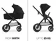 Коляска 2 в 1 Hauck Walk N Care Air Set Черный foto