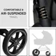 Коляска 2 в 1 Hauck Walk N Care Air Set Черный foto