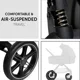 Коляска 2 в 1 Hauck Walk N Care Air Set Серый foto