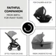 Carucior 3 in 1 Hauck Shop N Care Trioset Gri foto