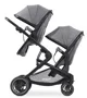 Carucior 2 in 1 pentru gemeni Hauck Atlantic Twin Melange Gri foto