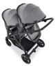Carucior 2 in 1 pentru gemeni Hauck Atlantic Twin Melange Gri foto