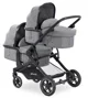 Carucior 2 in 1 pentru gemeni Hauck Atlantic Twin Melange Gri foto