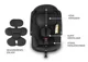 Scoica auto Hauck Isofix Drive N Care Set, 0-13 kg, Negru foto