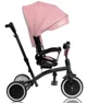 Tricicleta pentru copii 2 in 1 Lionelo Tris Plus Roz foto