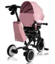 Tricicleta pentru copii 2 in 1 Lionelo Tris Plus Roz foto