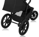 Carucior de plimbare Lionelo Azura Black Onyx (3 roti) foto
