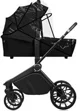 Carucior 2 in 1 Lionelo Mika Plus Negru foto