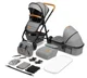 Carucior 2 in 1 Lionelo Amber Stone Gri foto