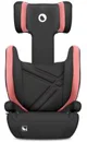 Автокресло Lionelo Isofix Hugo Черно/Розовое foto