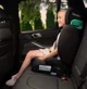 Автокресло Lionelo Isofix Hugo Черно/Розовое foto