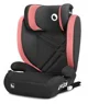Автокресло Lionelo Isofix Hugo Черно/Розовое foto